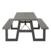Lifetime 6-Foot W-Frame Folding Picnic Table, 60233