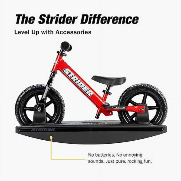 Strider Rocking Base for Toddlers, 6 Months - 24 Months - Fits All Strider 12 Balance Bikes