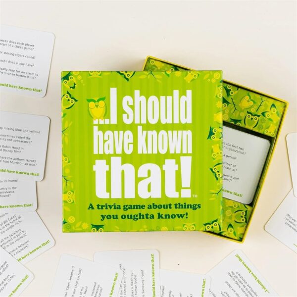5638642487694a9690f6b37bee0acfb2 Clearance! Sunggoko Catch Phrase Game Trivia Games I Should Have Known That! A Trivia Game About Things You Oughta Know Family Board Card Games