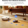 Qrevo Pro Robot Vacuum and Mop with FlexiArm Design Edge Mopping, Dynamic Hot Water Mop Washing and Auto Mop Drying, Intelligent Dirt Detection, 7,000 Pa Suction, Ideal for Carpets