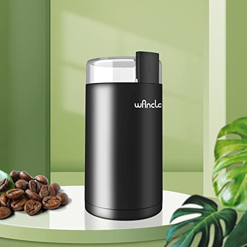 571c09a73a554dbd915de1eb4cd8966f Wancle Electric Coffee Grinder, Quiet Spice Grinder, One Touch Coffee Mill for Beans