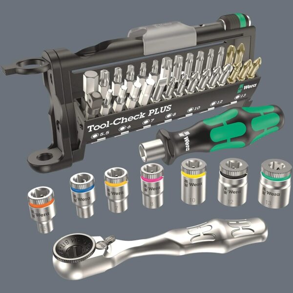 5772b1edacc544b79d044dbbfa3cd698 5003594001 8100 SB 2 Zyklop 3/8" Metric Ratchet Set ( Piece of 43)