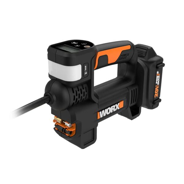577c0d2a0d6b44b0ac1ba468ac7cd88d 20V MAX Cordless Multi-Function Air Pump Inflator (1 x 2.0aH Battery and 1 x Charger Included) - Black