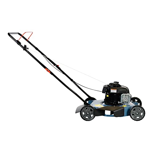 58a46dc54c224db9a32db690d328e514 SENIX Gas Lawn Mower, 20-Inch, 125 cc 4-Cycle Briggs & Stratton Engine, Push Lawnmower