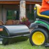 Steel Lawn Roller 24" x 48" Black