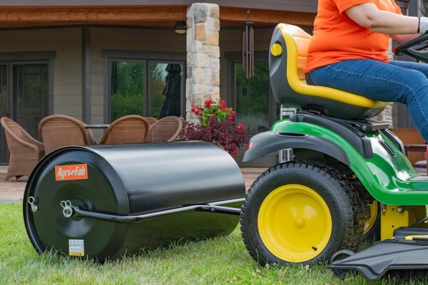 58dd55c13798406b82efa1c98dc5048e Steel Lawn Roller 24" x 48" Black