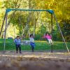 Lifetime Metal Swing Set (Earthtone), 91137