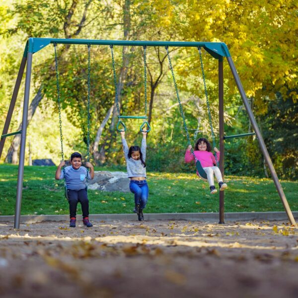 Lifetime Metal Swing Set (Earthtone), 91137