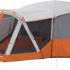 CORE Straight Wall Cabin Tents | 10 Person / 11 Person / 12 Person Large Multi Room Family Tents for Car Camping & Outdoor Adventures