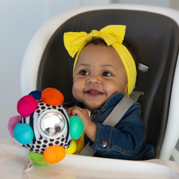 Sassy Bumpy Ball Developmental Baby Toy Inspires Motor Skills - 6 Months and Up