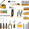 Tool Set：Tool Kit with 8V Cordless Drill,Tool Box with Drill,Hand Drill Set for Men & Women,Home Tool Kits for House Repair,Handyman,DIY 126 Piece