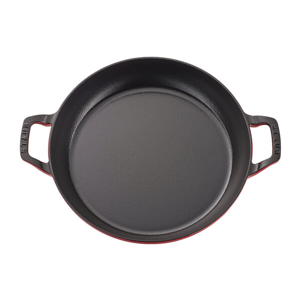 Staub - Cast Iron 3.5-qt Braiser with Glass Lid - Cherry
