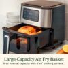 Cuisinart Air Fryer Oven, 6-Qt Basket Stainless Steel Air Fryer