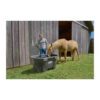 Rubbermaid FG424500BLA Stock Tank, 150 Gal Capacity, Plastic, Black