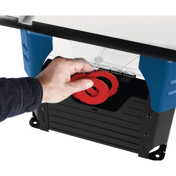 Bosch 26 in. x 16.5 in. Laminated MDF Top Portable Jobsite Router Table with 2-1/2 in. Vacuum Hose Port RA1141