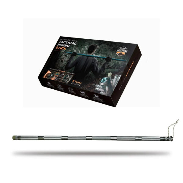 5b9f06f01da144c383b2e458e1402439 Prime Adventure Outdoor Hiking Stick Walking Staff