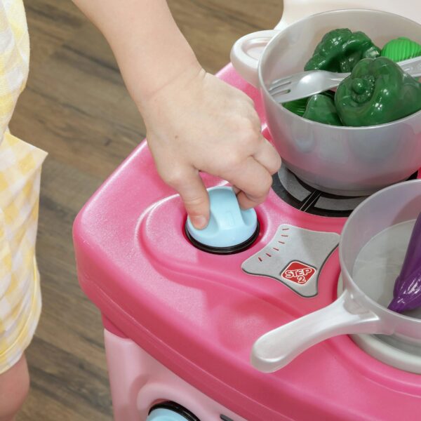 Step2 Fun with Friends Pink Toddler Kitchen Play Set