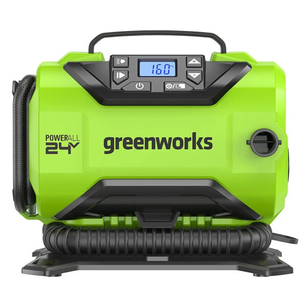 5c035f44912b4c4fb0dc1725a584def1 24 Volt Battery Powered 160-PSI Inflator with 2.0 Ah USB-C Battery & Charger - Green