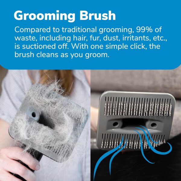 5c62cc01934d4b6898400587b12bd03f Professional Plus Pet Grooming Vacuum Kit, 5 Pet Grooming Tools, 2L Canister, Works for All Dogs, Cats, and Pet Fur