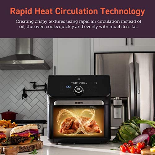 5ca51d3742de4376aab682d4aa168266 Air Fryer 6.8Qt, Dual Blaze with 360 ThermoIQ Tech