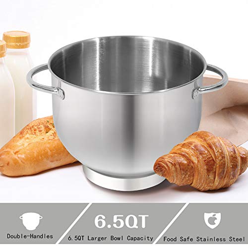 5cca1946464c4fb0b67eba86b395903e Aucma Stand Mixer, 6.5-QT 660W 6-Speed Tilt-Head Food Mixer, Kitchen Electric Mixer