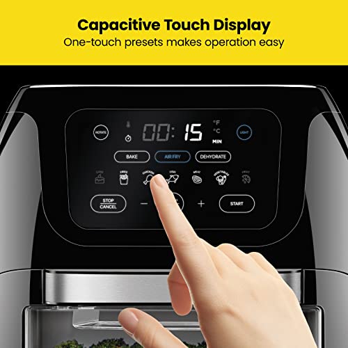 5cff7117367645af91c0345cc5279cb8 CHEFMAN Multifunctional Digital Air Fryer+ Rotisserie, Dehydrator, Convection Oven