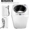 Portable Washing Machine, Full Automatic Washer and Dryer Combo, with Built-in Pump Drain 8 LBS Capacity Compact Laundry Washer Spin Dryer for Apartment RV Dorm