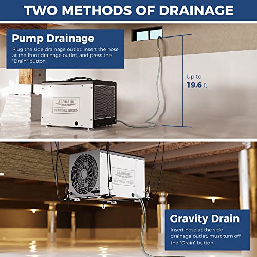 5e614b1f28774a3e952aa7376498a499 ALORAIR Crawl Space/Basement Dehumidifier 70 Pint Dehumidifier with Drain Hose