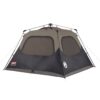 Coleman 6-Person Cabin Camping Tent with Instant Setup, 1 Room, Gray
