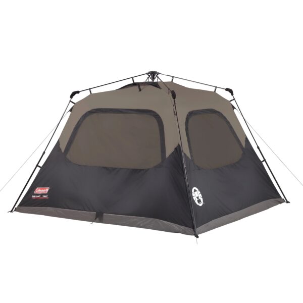 5ec2a22b79b746d1b8a86254a082d23a Coleman 6-Person Cabin Camping Tent with Instant Setup, 1 Room, Gray
