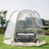 Bubble Tent Pop Up Gazebo, 8-10 Person Igloo Dome Garden Patio Canopy Shelter