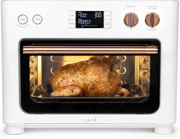 5efab27a59fc4da08a8ed89986cc5bb5 Matte White Oven with Air Fry, 14-in-1 Cooking Modes, Wifi-Enabled