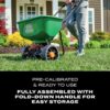 Turf Builder EdgeGuard DLX Broadcast Spreader 15,000 sq. ft.