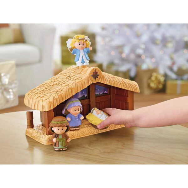 Little People Deluxe Christmas Story, Nativity Playset, Toddler Toys
