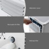 Costway 6450 BTU (10000BTU ASHRAE) Portable Air Conditioner 3-in-1 Air Cooler with Remote Control