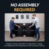 Hathaway Fairmont 6 Ft Portable Pool Table, Adults Folding Billiards Tables for Game Room with Easy Foldable Storage, Includes Full Set of Billiard Balls, Cues, Chalk & Brush