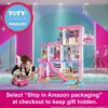 Barbie DreamHouse Playset with 10 Play Areas, 75+ Furniture & Accessories, Lights & Sounds