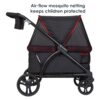 Baby Trend Tour 2-in-1 Stroller Wagon - Mars Red - Red