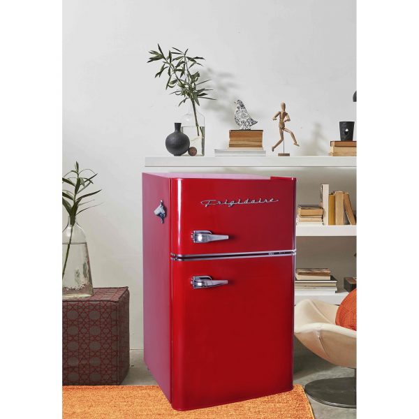 630e6483aaa145f6a13e8866c9b5098e 3.2 Cu ft Two Door Compact Refrigerator with Freezer