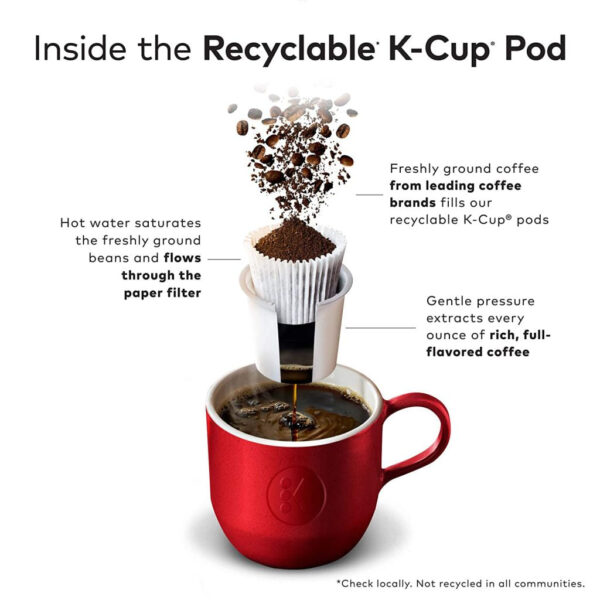 631a62dd2f6c49079b9c9e3f32f96387 McCafe Decaf Medium Roast K-Cup Coffee Pods, 84 Count, 100% Arabica, Recyclable, Kosher