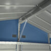 Arrow Select Steel Storage Shed, 10x14, Blue Grey