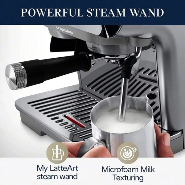 De'Longhi EC9155M La Specialista Arte Pump Espresso Machine, Metal