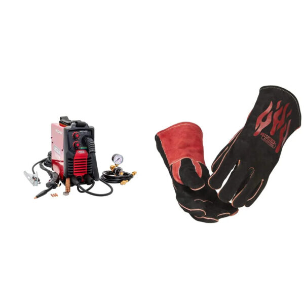 6402990b623748b4ac1fc7cccfc4223b 90i FC Flux Core Wire Feed Weld-PAK Welder, 120V Welding Machine, Portable w/Shoulder Strap, Protective Metal Case, Best for Small Jobs, K5255-1