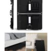 SAIJI X-Large Adjustable Laptop Table with Storage Drawer