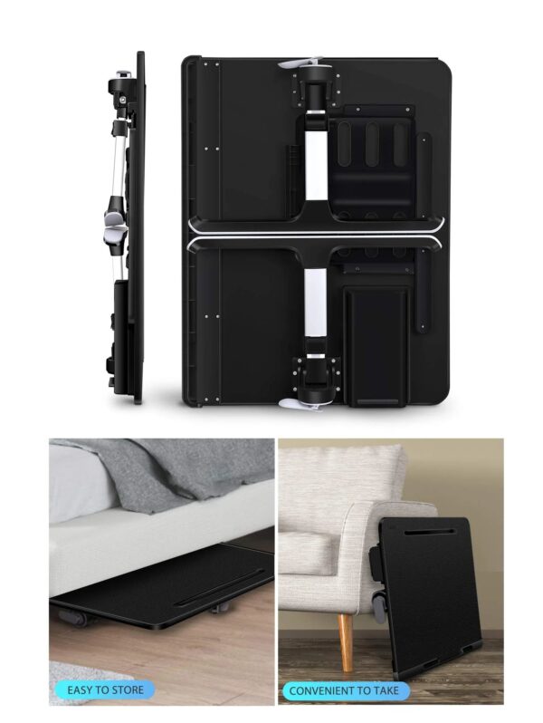 64123324636b45ad9be3cd17db64fc54 SAIJI X-Large Adjustable Laptop Table with Storage Drawer