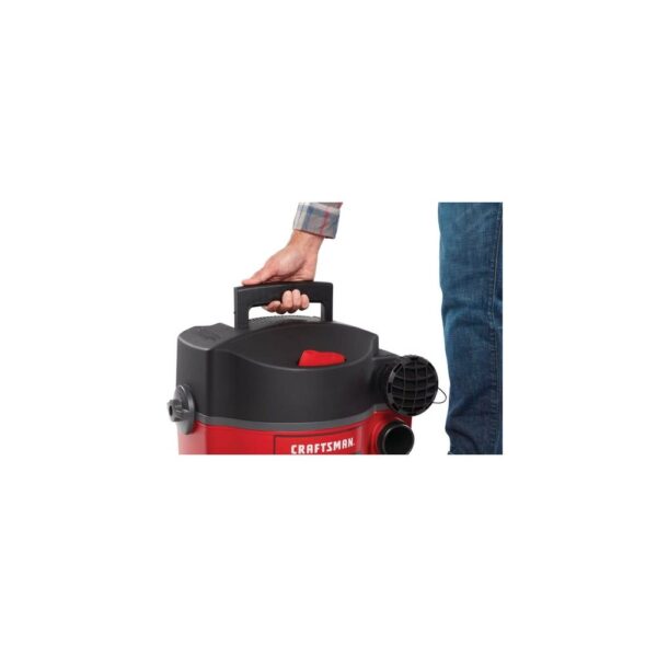Craftsman Wet/Dry Vacuum 5 Gallon 120V 5HP Peak Wall Mounted