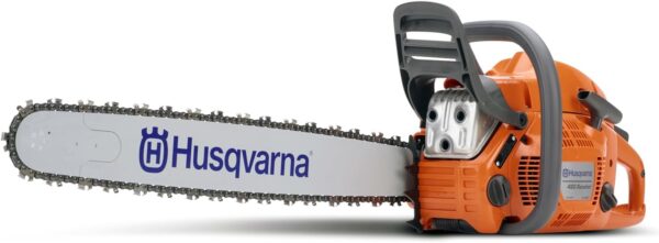 6456990ab859477e9fdeab5edbdc9d74 460 Rancher Gas Powered Chainsaw, 60.3-cc 3.6-HP, 2-Cycle X-Torq Engine, 24 Inch Chainsaw with Automatic Adjustable Oil Pump, For Wood Cutting, Tree Trimming and Land Clearing