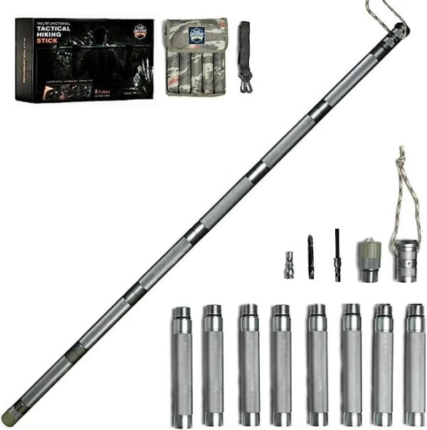64e5cbb4325b43f092cd50e14302cfce Prime Adventure Outdoor Hiking Stick Walking Staff