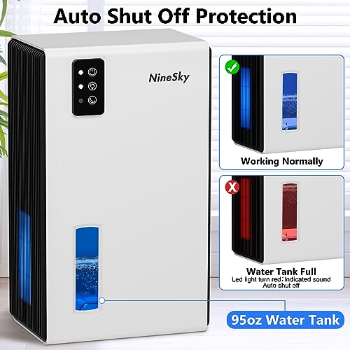 657495e573bb4fdfae1a062bd8196ef5 NineSky Dehumidifier for Home, 85 OZ Water Tank, (800 sq.ft) Dehumidifiers for Bathroom