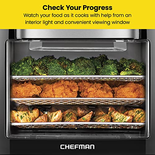 6616c09935964a498dee0a1e790e83c3 CHEFMAN Multifunctional Digital Air Fryer+ Rotisserie, Dehydrator, Convection Oven